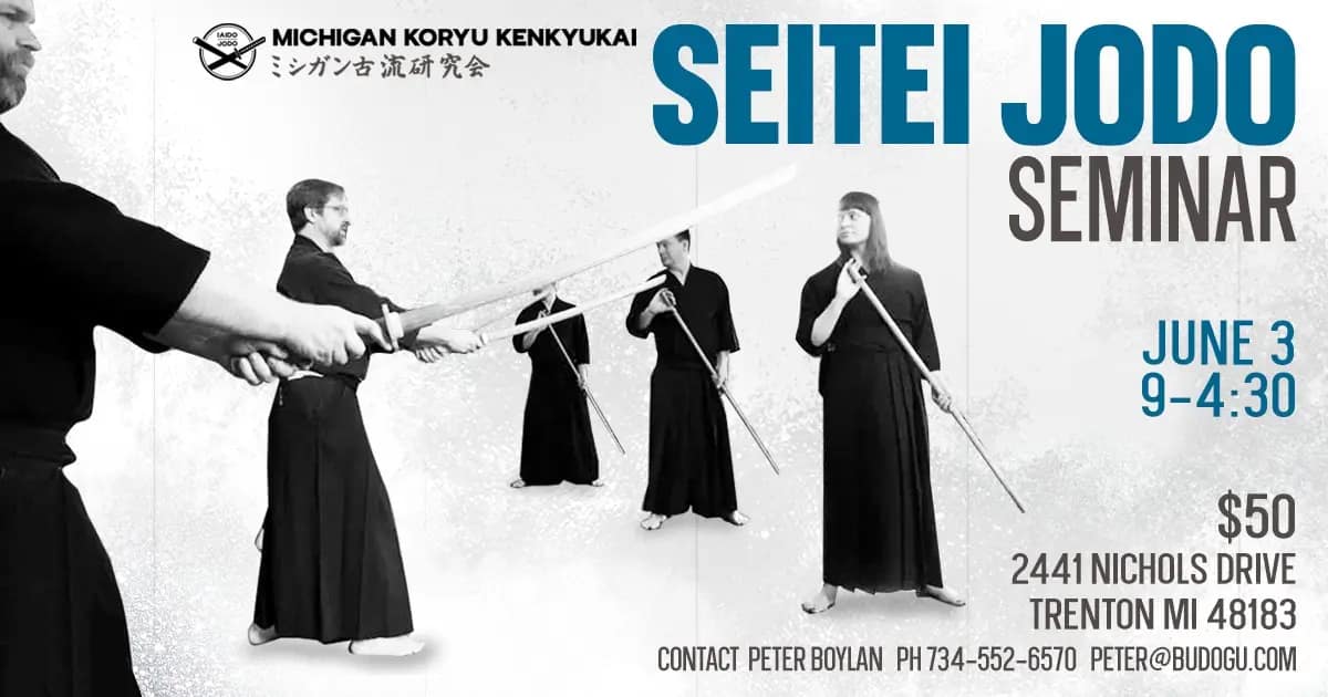 2023 Spring ZNKR Seitei Jodo Seminar 2023 Seitei Jodo