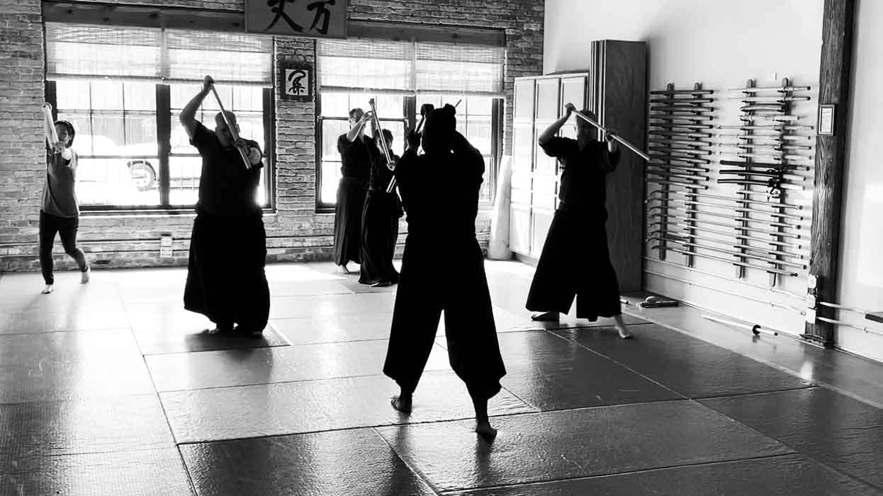 Thursday Zazen & Hojo, Iaido/Kenjutsu, Jodo, Naginata NIsshoku Jodo KogetsuKai