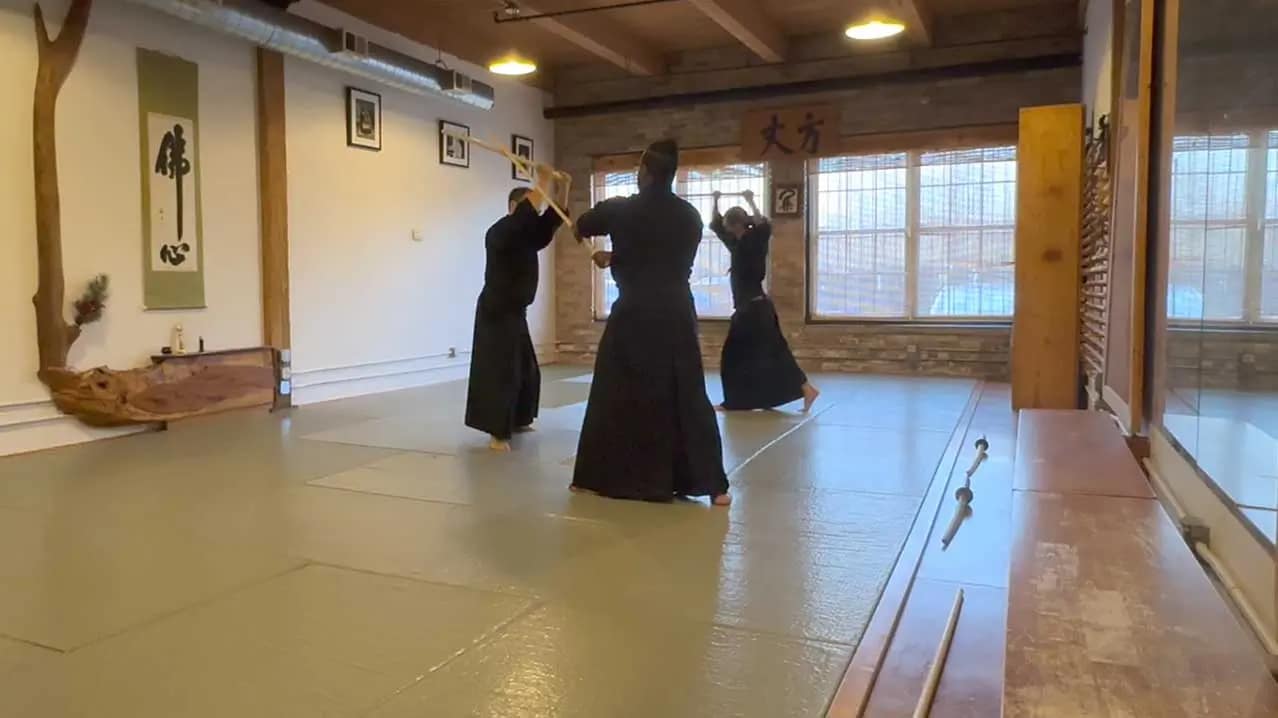 Saturday Senior Keiko Kogetsukai -Nisshoku Jodo
