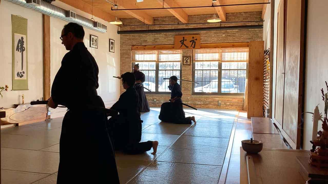 Sunday Jodo, Iaido/Kenjutsu, Naginata Kogetsukai Fudoshin kenkyuKai