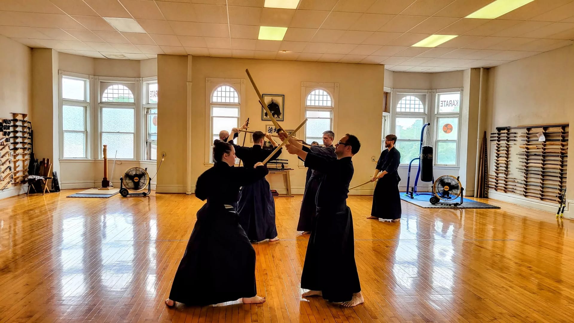 2023 ZNKR Seitei Jodo Training Kogetsukai AUSKF Open Practice