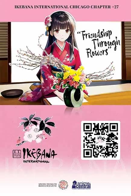 Ikebana International Chicago Booth# IND16 @ Anime Central KogetsuKai_AnimeCentral