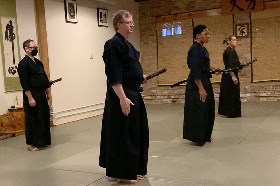 Thursday Zazen & Hojo, Iaido/Kenjutsu, Jodo, Naginata Kogetsukai - Fudoshin Kenkyukai