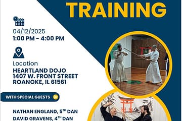 Jodo Training at Heartland Dojo